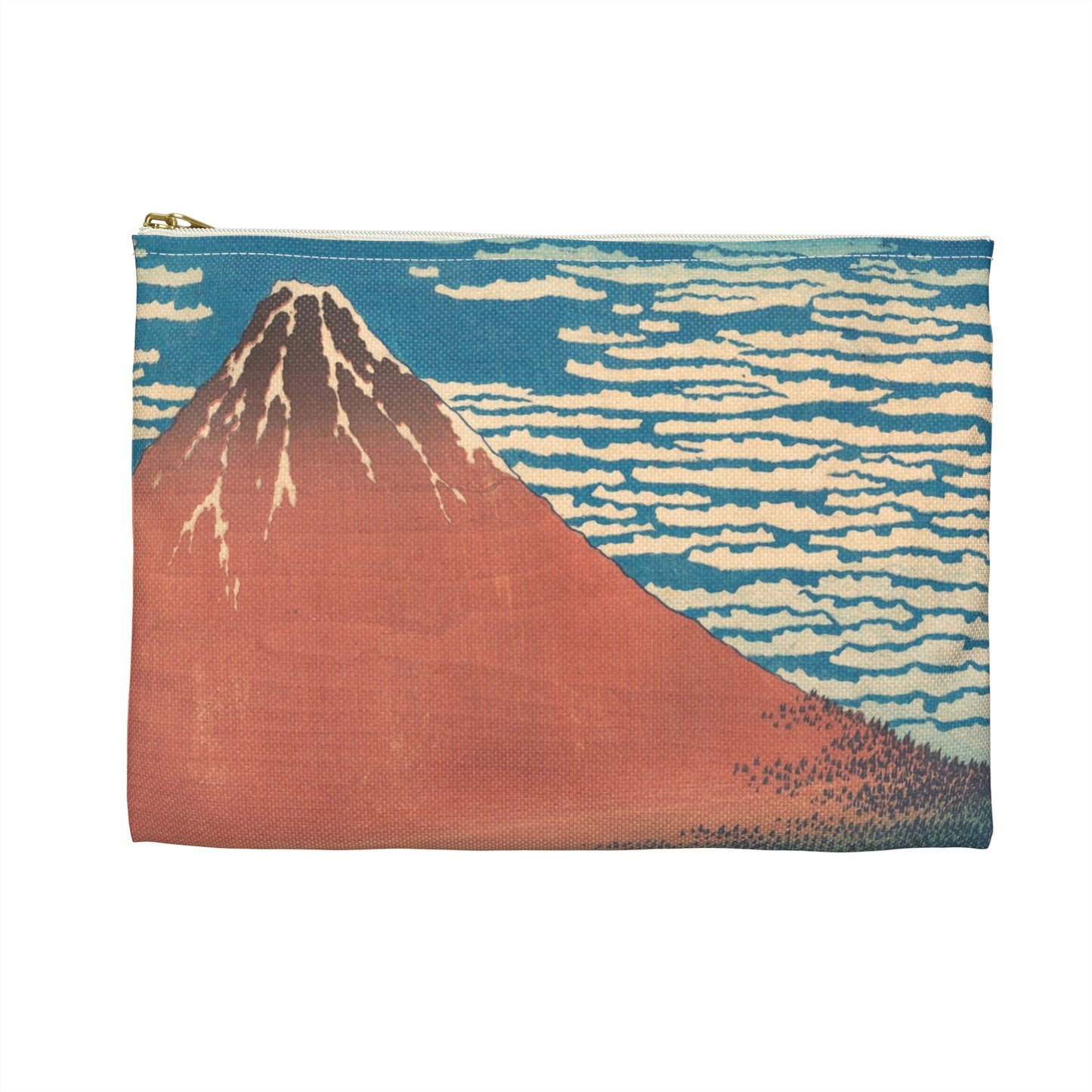 Hokusai "Fine Wind, Clear Morning" - Accessory Pouch - Japanese traditional ukiyoe design
