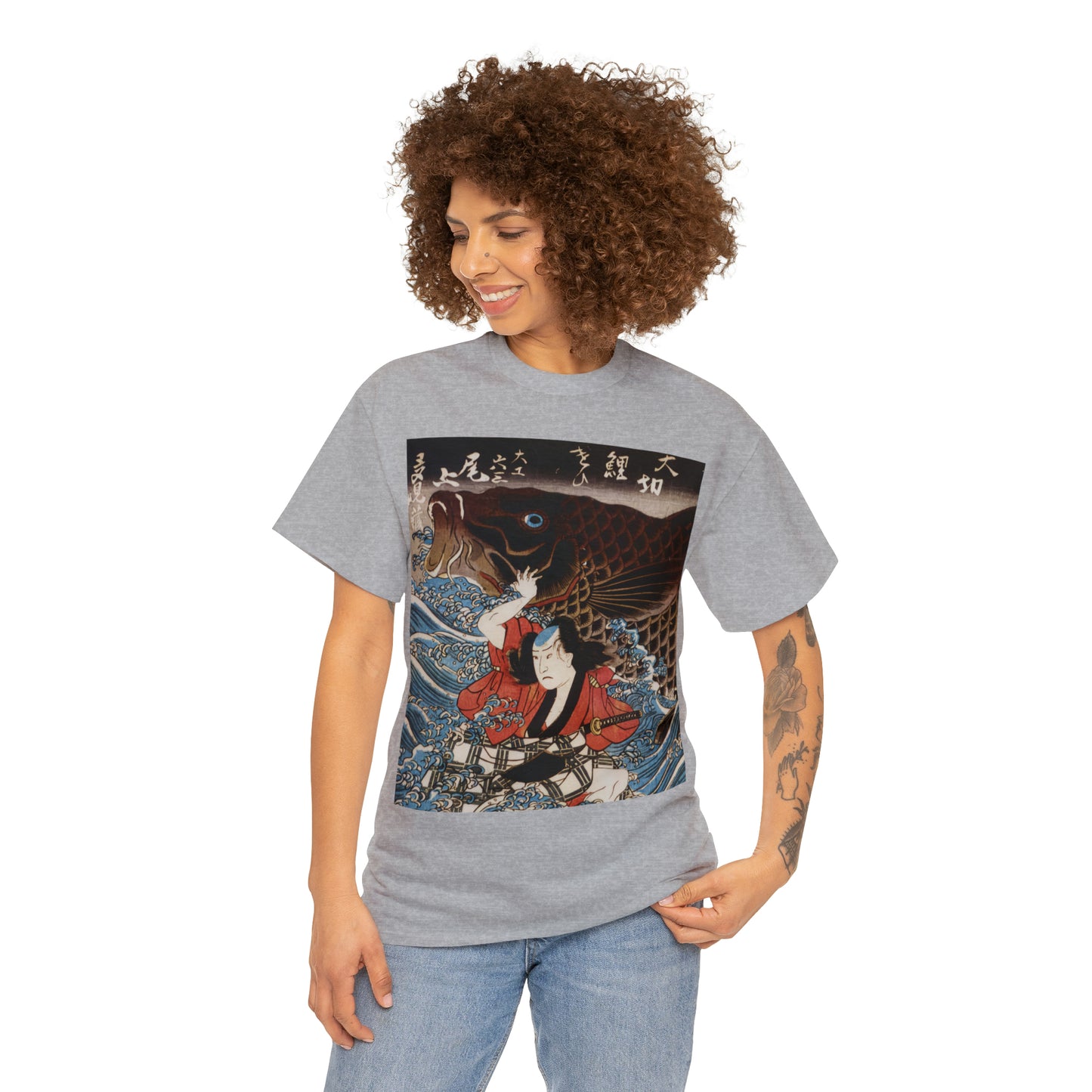 "Koi" Unisex Heavy Cotton Tee