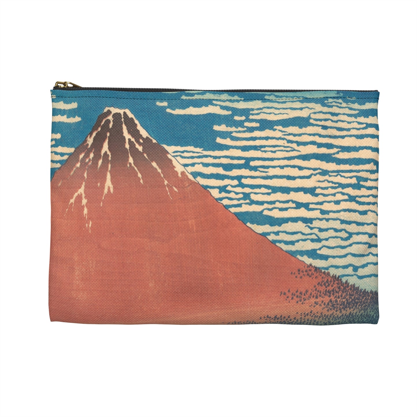 Hokusai "Fine Wind, Clear Morning" - Accessory Pouch - Japanese traditional ukiyoe design