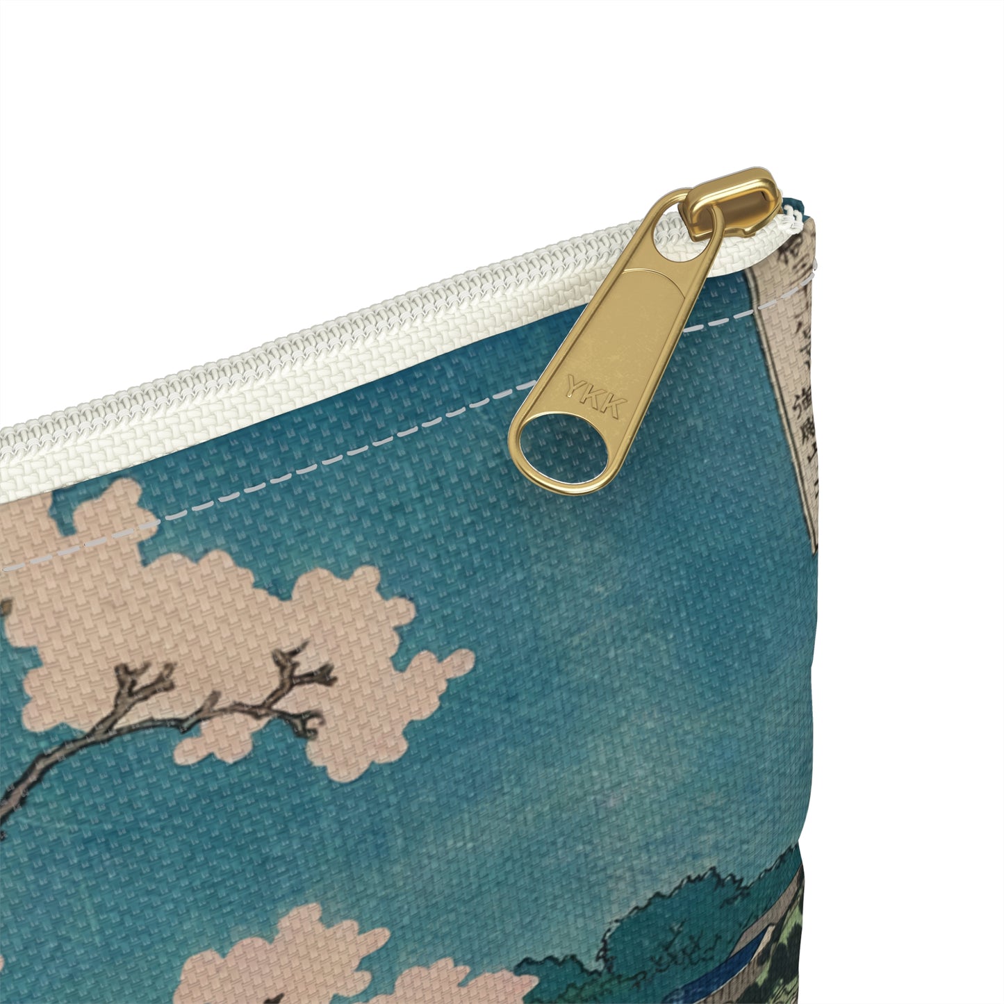 Hokusai "Fuji from Goten-yama, at Shinagawa on the Tokaido" - Accessory Pouch - Japanese traditional ukiyoe design
