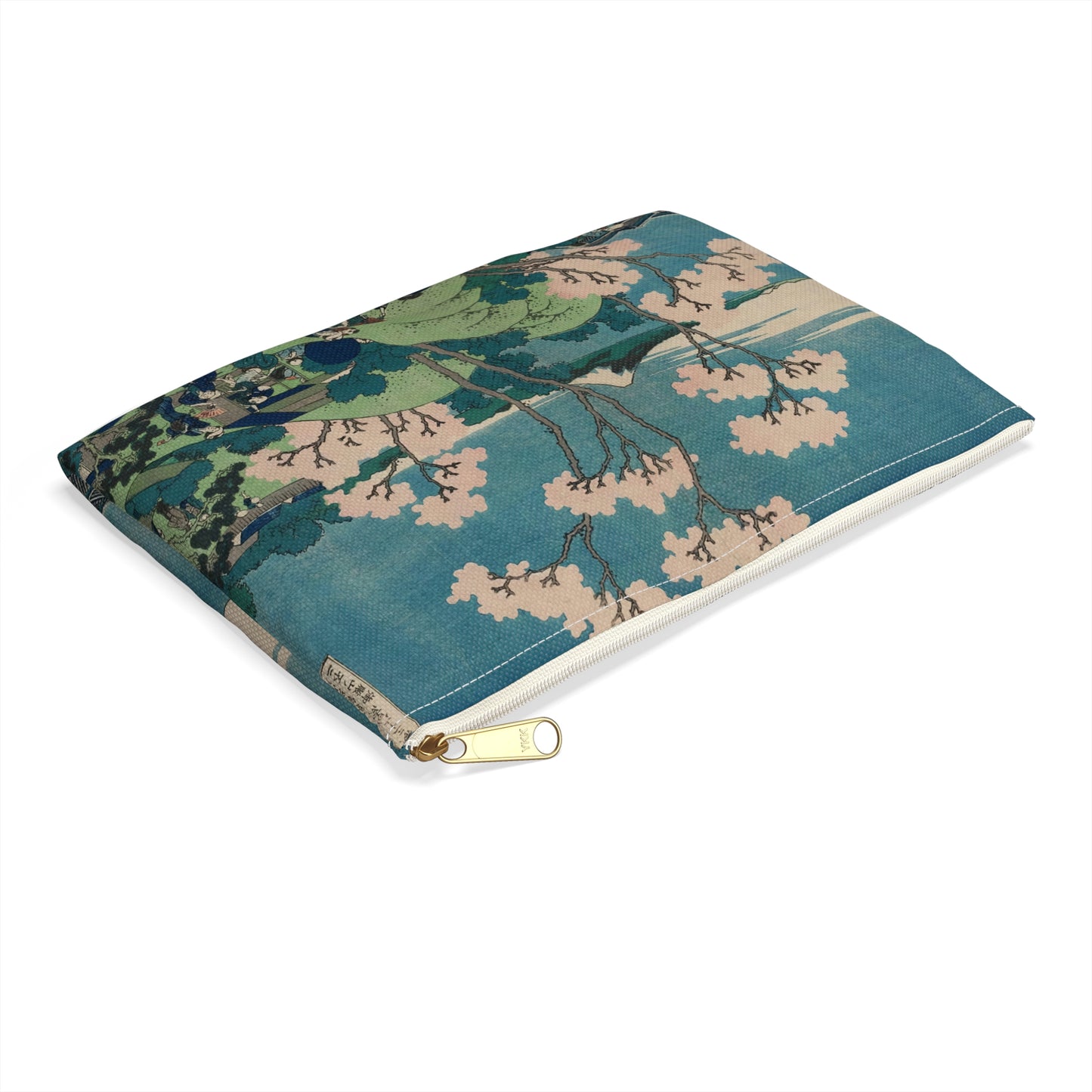 Hokusai "Fuji from Goten-yama, at Shinagawa on the Tokaido" - Accessory Pouch - Japanese traditional ukiyoe design