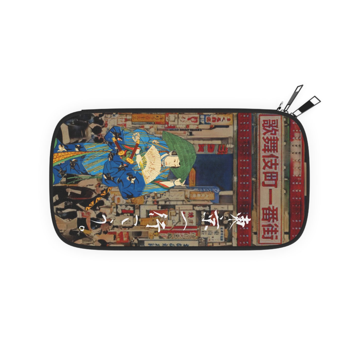 Andiamo a Tokyo "Kabuki-cho" - Passport Wallet - Japanese traditional ukiyoe design