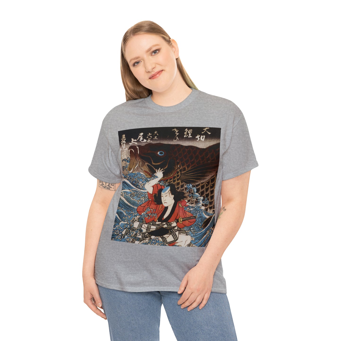 "Koi" Unisex Heavy Cotton Tee