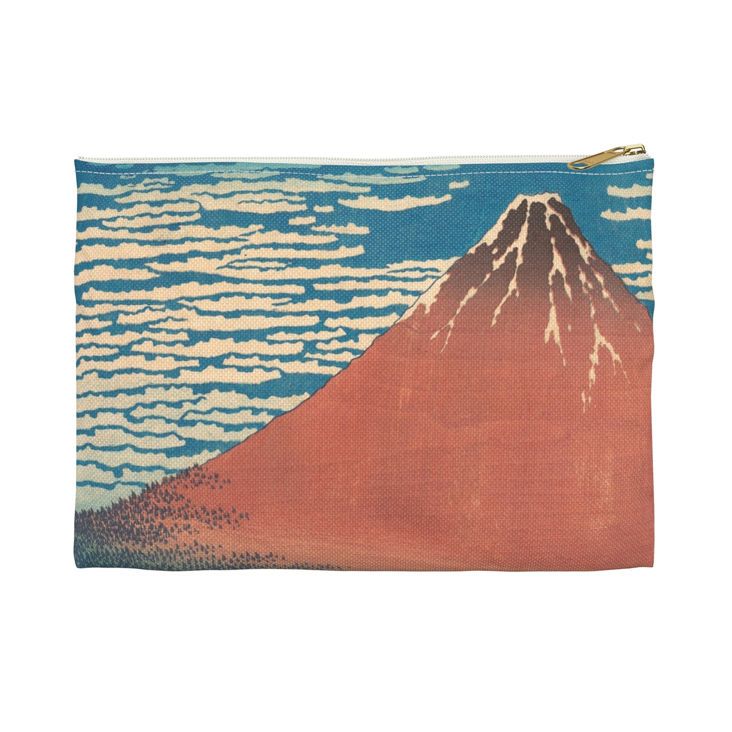 Hokusai "Fine Wind, Clear Morning" - Accessory Pouch - Japanese traditional ukiyoe design