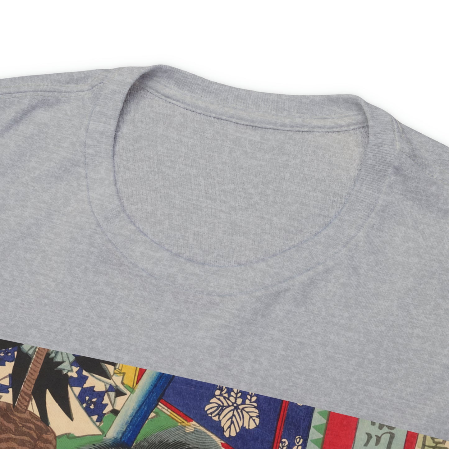 "Samurai" - "義士討入図 - Gishi uchiiri no zu" Unisex Heavy Cotton Tee