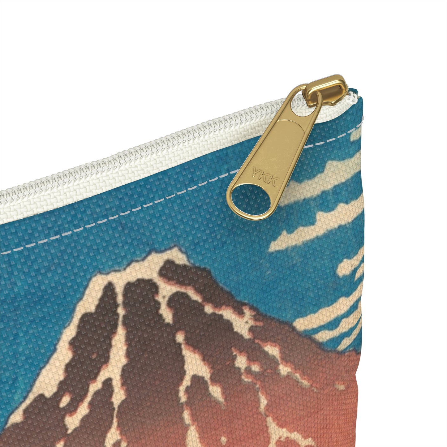 Hokusai "Fine Wind, Clear Morning" - Accessory Pouch - Japanese traditional ukiyoe design