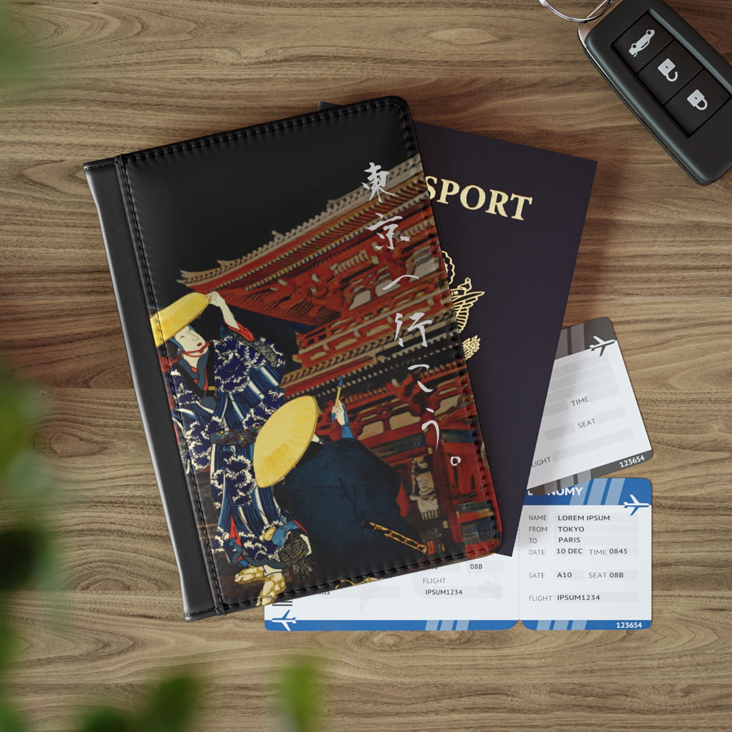 Andiamo a Tokyo "Asakusa Sensou-ji" - Passport Cover