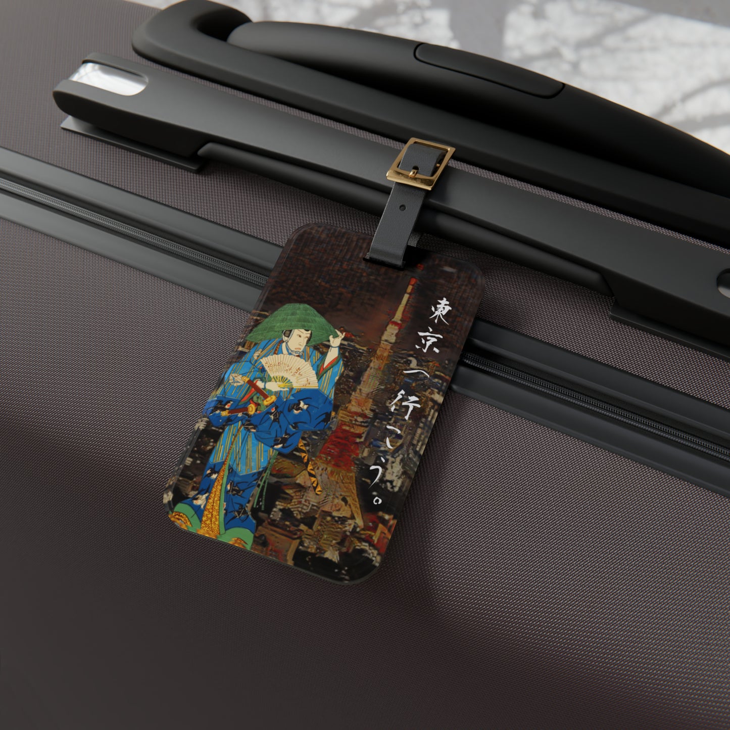 Andiamo a Tokyo "Tokyo Tower" - Luggage Tag