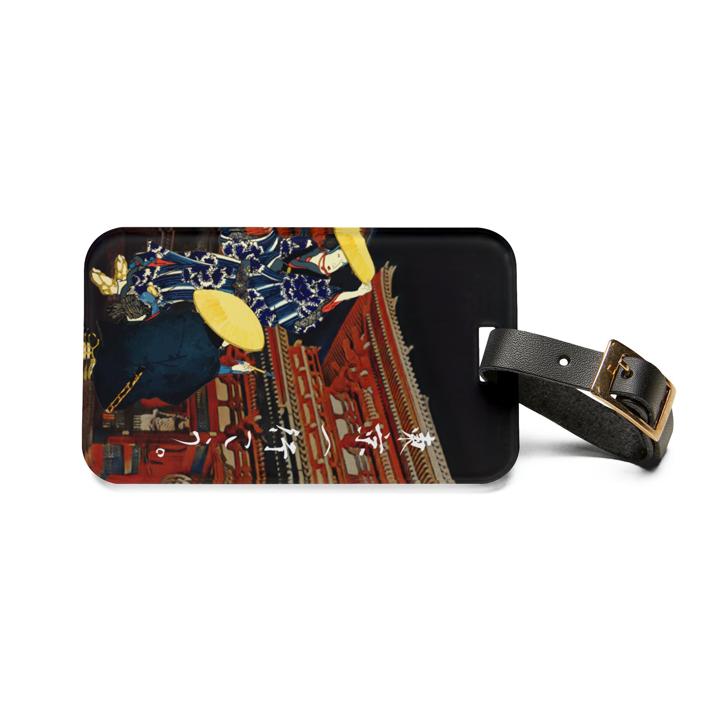 Andiamo a Tokyo "Asakusa Sensou-ji" - Luggage Tag - Japanese traditional ukiyoe design