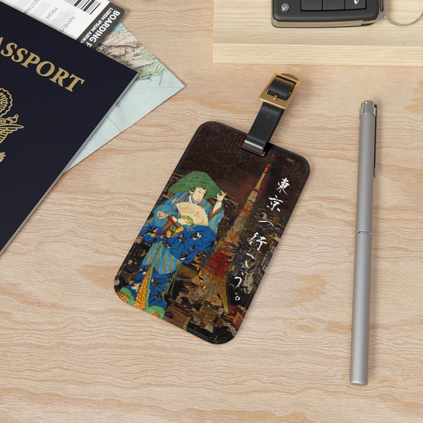 Andiamo a Tokyo "Tokyo Tower" - Luggage Tag