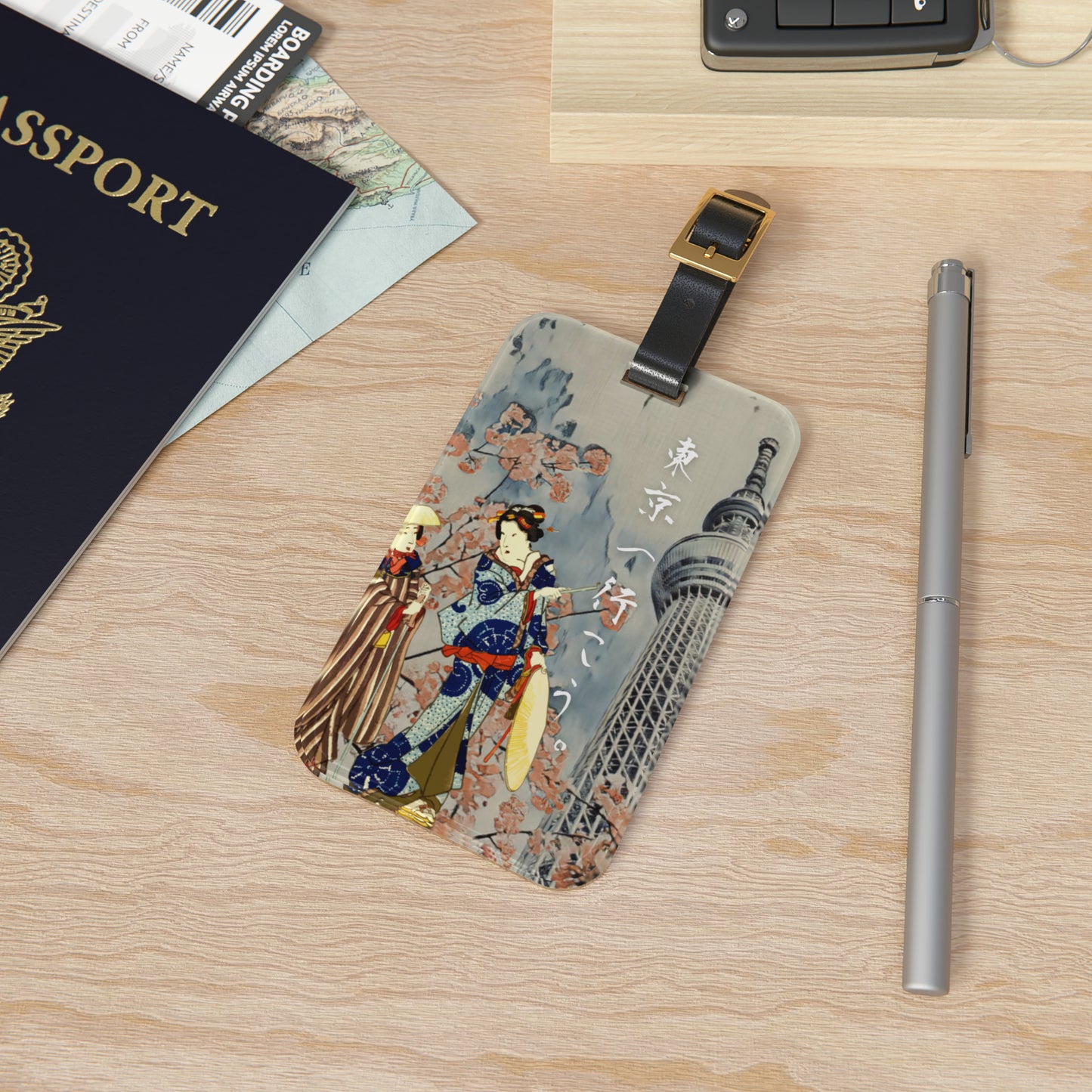 Andiamo a Tokyo "Tokyo Sky tree" - Luggage Tag