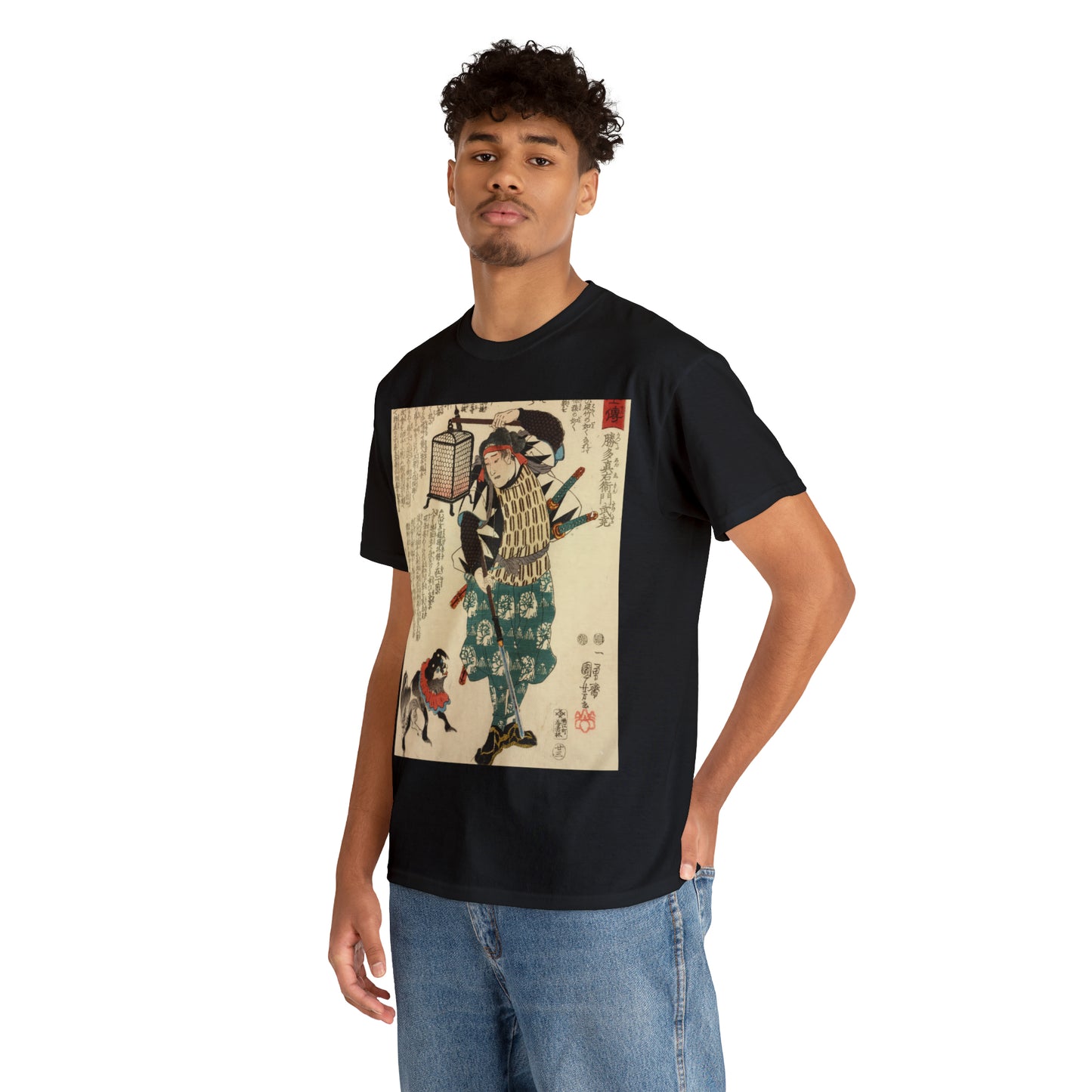 "Samurai" - "Seichu gishi den 誠忠義士傳" Unisex Heavy Cotton Tee