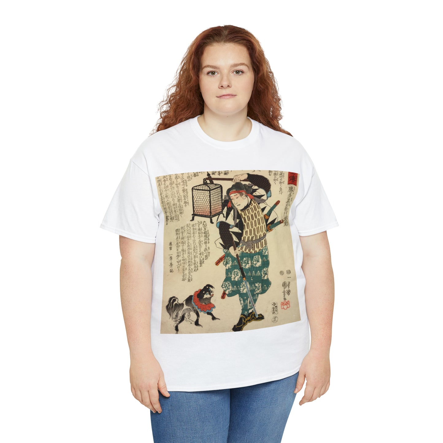 "Samurai" - "Seichu gishi den 誠忠義士傳" Unisex Heavy Cotton Tee