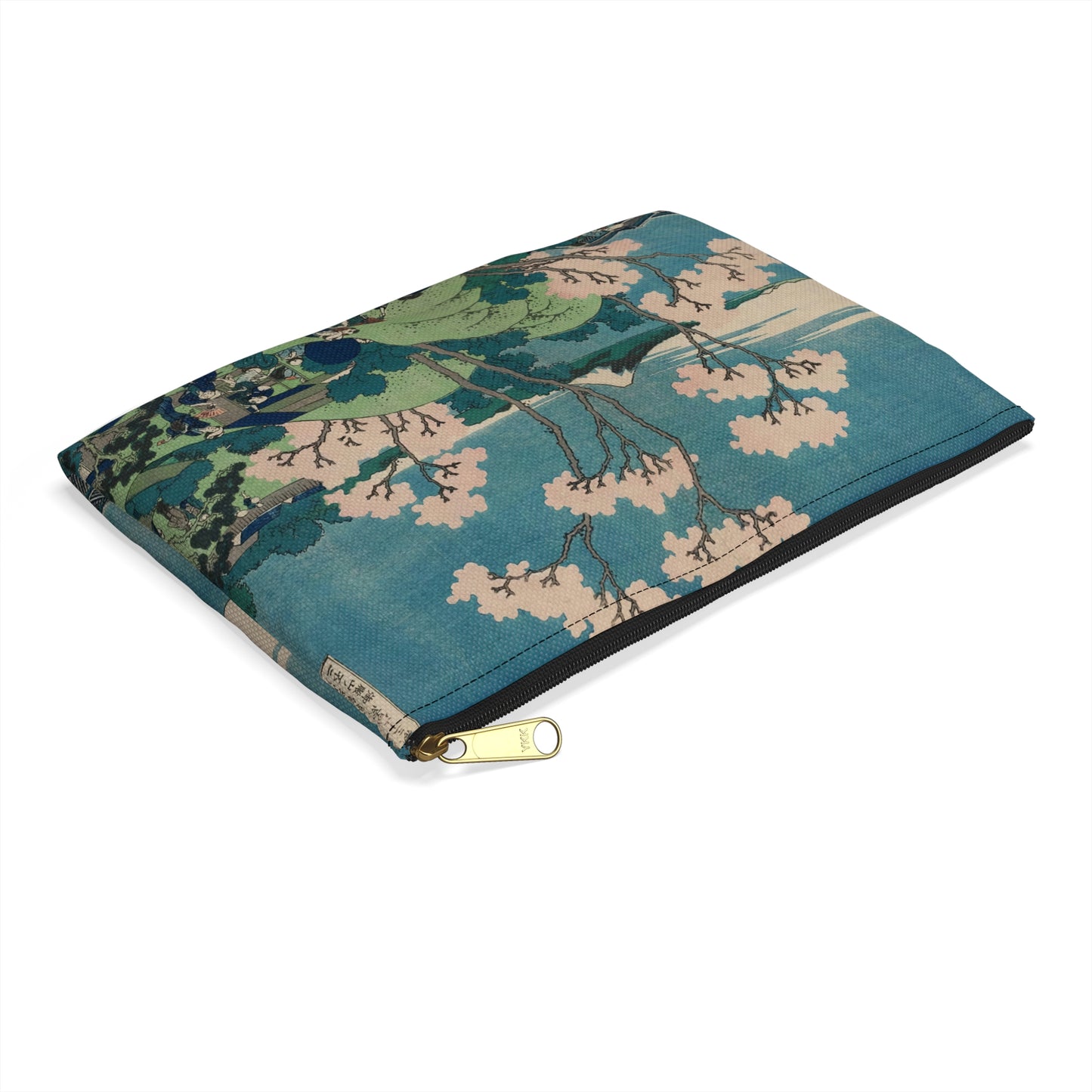 Hokusai "Fuji from Goten-yama, at Shinagawa on the Tokaido" - Accessory Pouch - Japanese traditional ukiyoe design