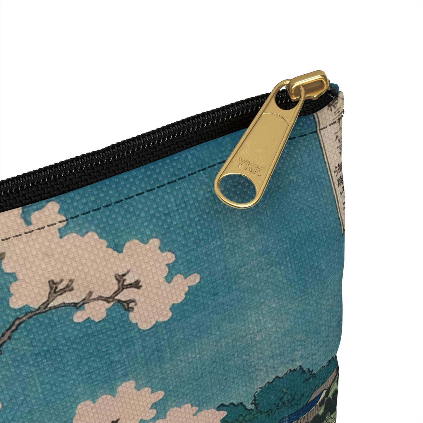 Hokusai "Fuji from Goten-yama, at Shinagawa on the Tokaido" - Accessory Pouch - Japanese traditional ukiyoe design