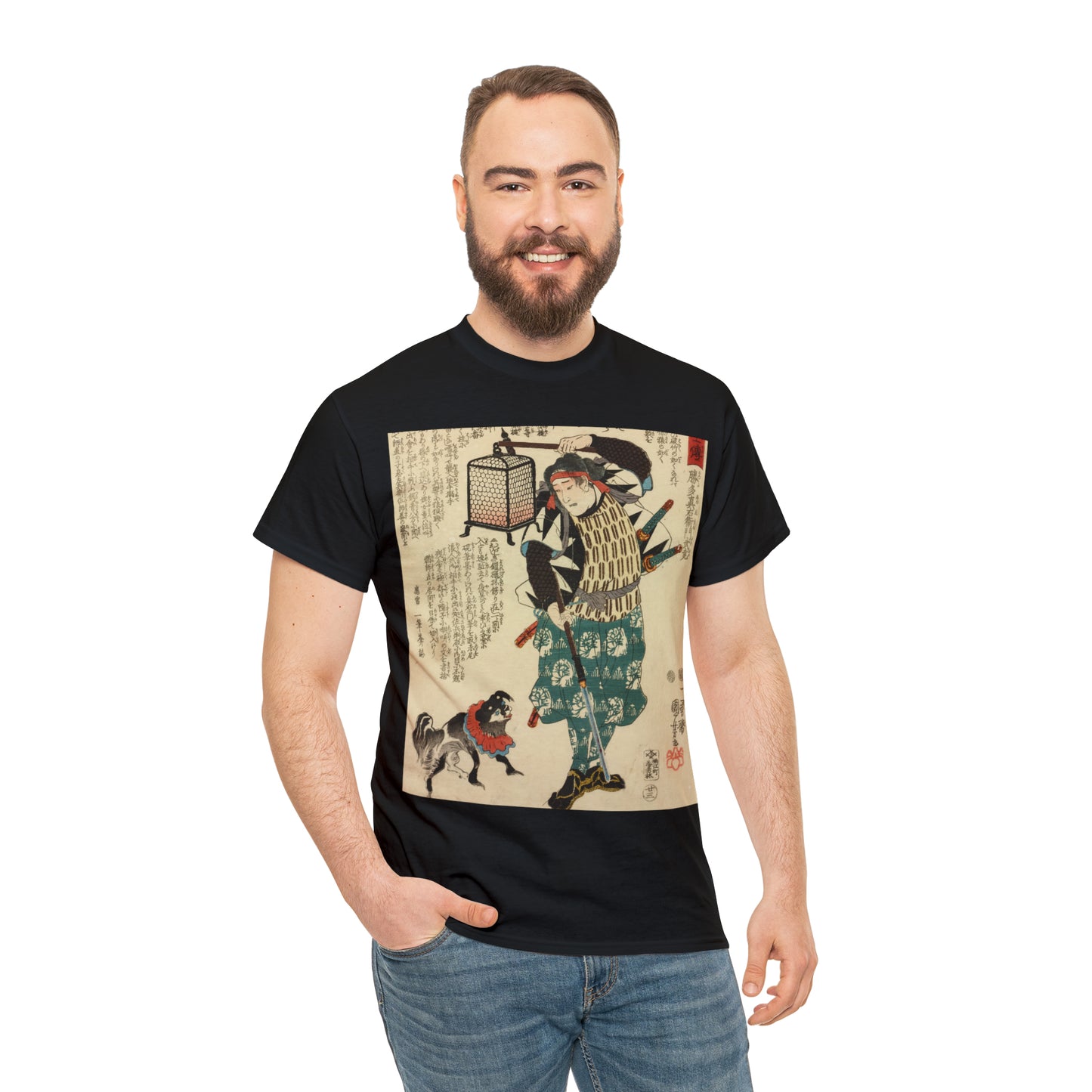 "Samurai" - "Seichu gishi den 誠忠義士傳" Unisex Heavy Cotton Tee