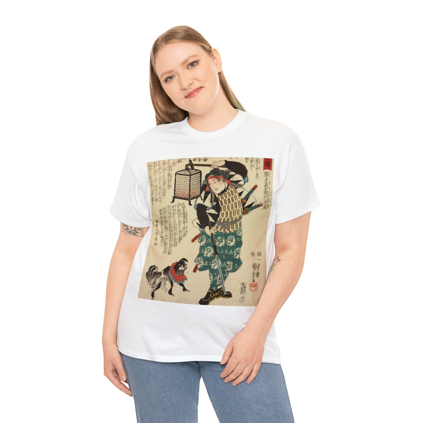 "Samurai" - "Seichu gishi den 誠忠義士傳" Unisex Heavy Cotton Tee