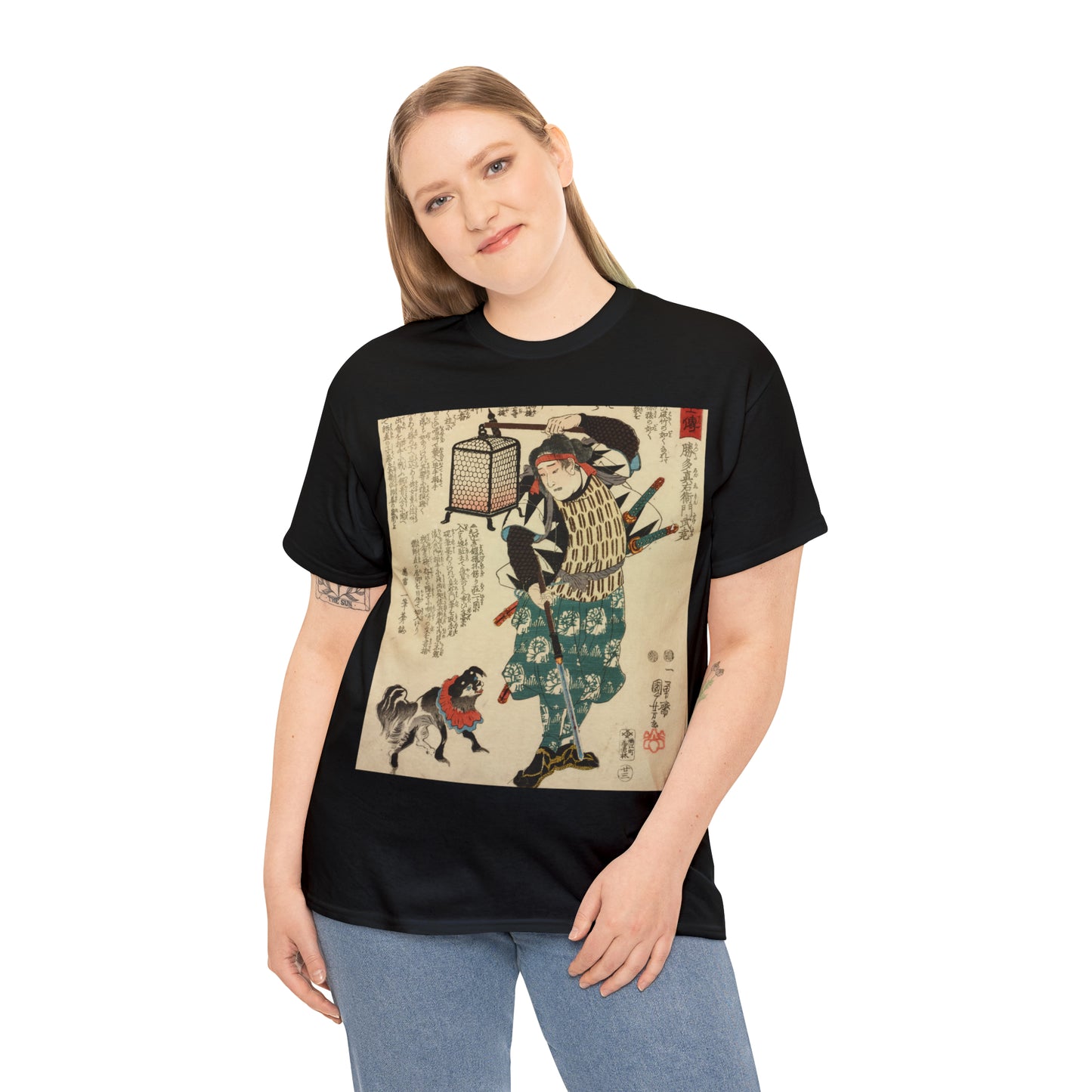 "Samurai" - "Seichu gishi den 誠忠義士傳" Unisex Heavy Cotton Tee