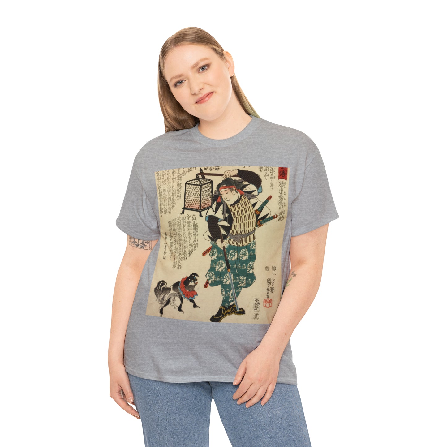 "Samurai" - "Seichu gishi den 誠忠義士傳" Unisex Heavy Cotton Tee