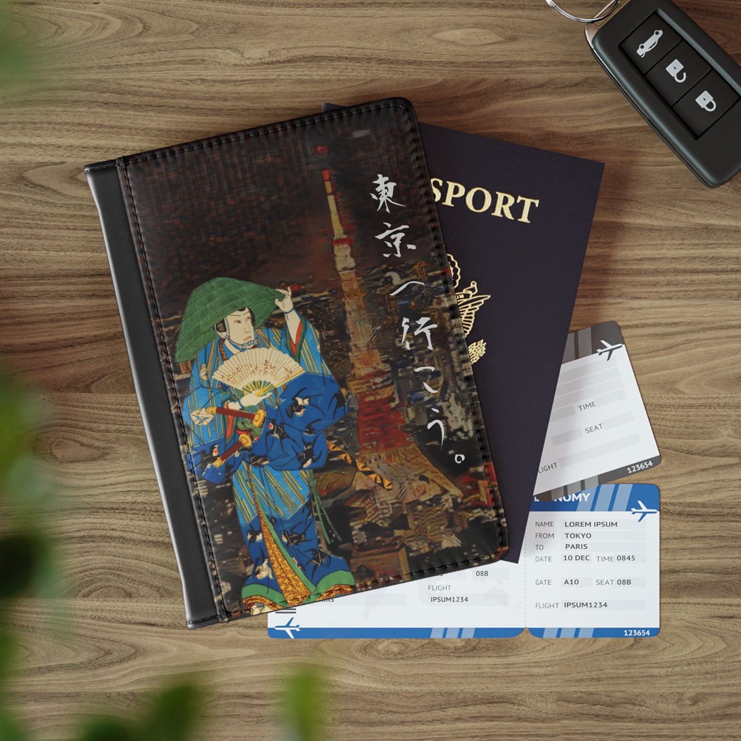 Andiamo a Tokyo "Tokyo tower" - Passport Cover